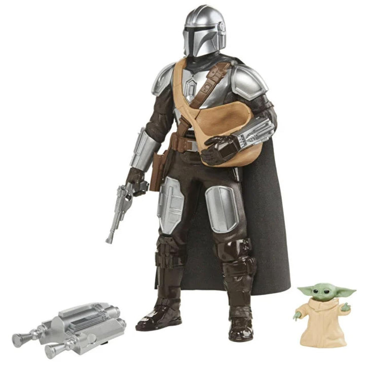 STAR WARS Galactic Action The Mandalorian & Grogu Interactive Electronic 12-Inch-Scale Action Figures, Toys for Kids Ages 4 and Up