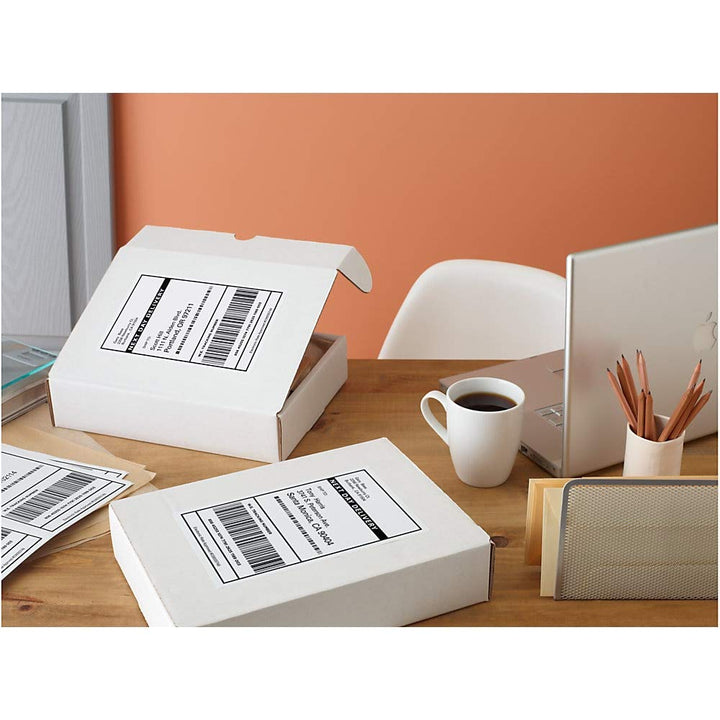 Avery Full Sheet Printable Shipping Labels, 8.5" x 11", White, 25 Blank Mailing Labels (5265) 25 labels