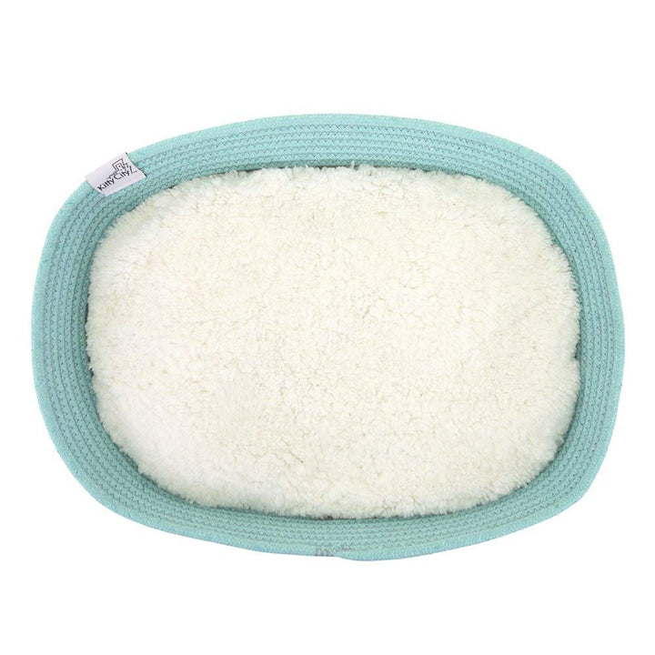 Kitty City Cat Bed, Cotton, 14"W x 19"L x 5"H