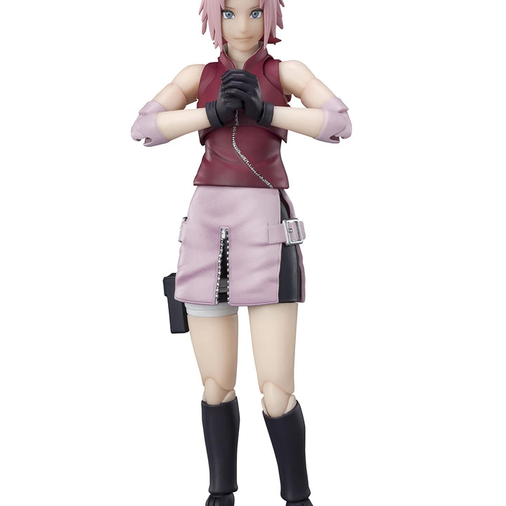 TAMASHII NATIONS - Naruto Shippuden - Sakura Haruno - Inheritor of Tsunade's Indominable Will, Bandai Spirits S.H.Figuarts Action Figure Sakura Haruno -Inheritor of Tsunade's Indominable Will-