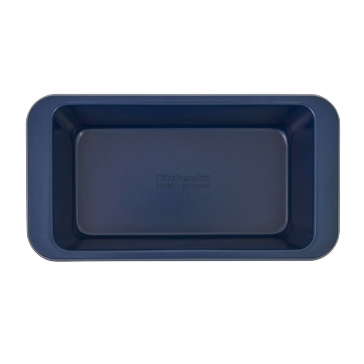 KitchenAid 9 x 5-In Nonstick Swiss Engineered Aluminized Steel Loaf Pan, Dishwasher Safe, Ink Blue 9x5in