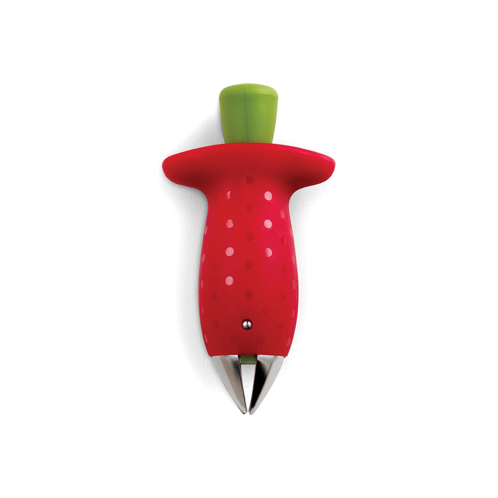 Chef'n StemGem Strawberry Huller, 3.5", Red/Green 3.5"