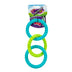 Wham-O Pets Chewla-Hoop Chain Tug - 3 Ring, Tug-of-War Dog Toy