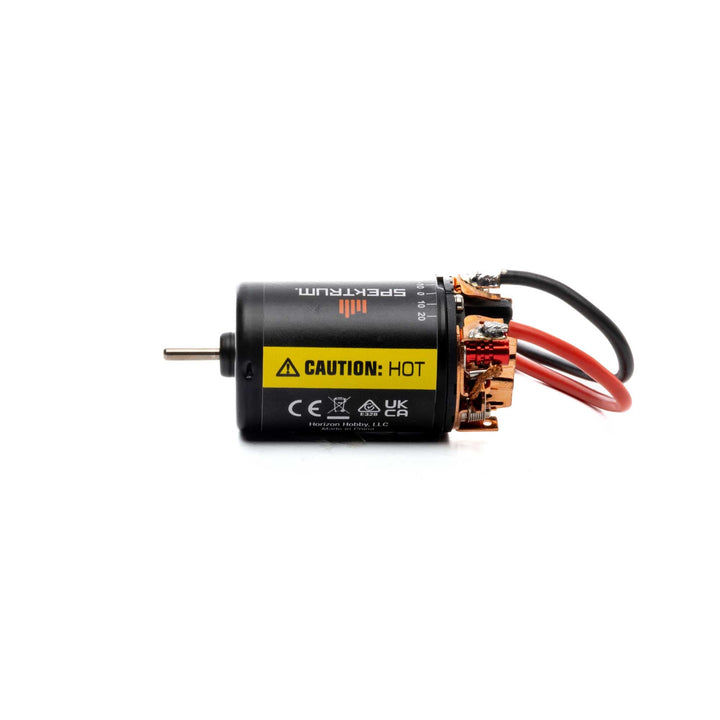 Spektrum SMART Firma 12T Rebuildable 550 3 Pole Brushed Motor, SPMXSM6123