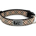 RC Pets 3/4 Inch Adjustable Dog Clip Collar, Small, Tan Tartan