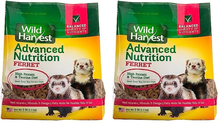 Wild Harvest Advanced Nutrition Diet For Ferrets, 3-Pound 3 Pound (Pack of 1)