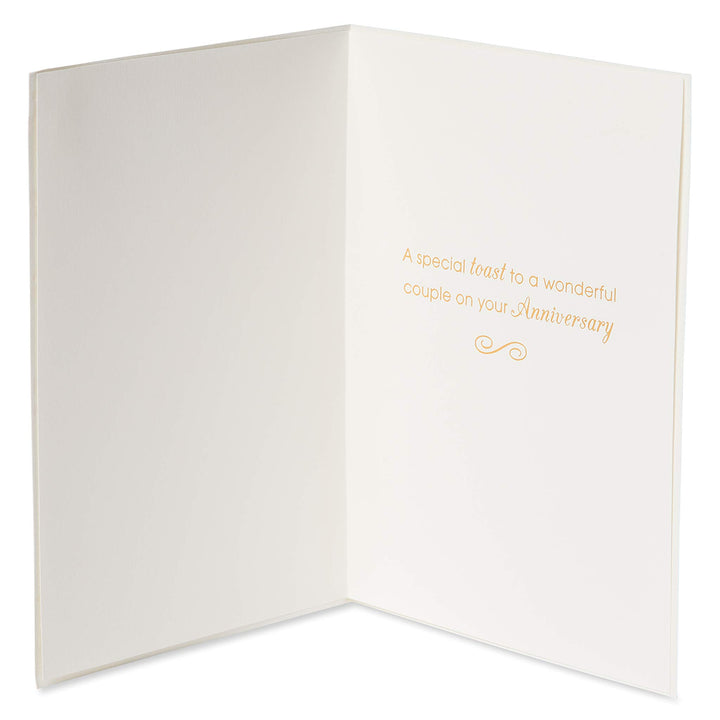 Papyrus Anniversary Card for Couple - Designed by House of Turnowsky (A Special Toast) A Special Toast