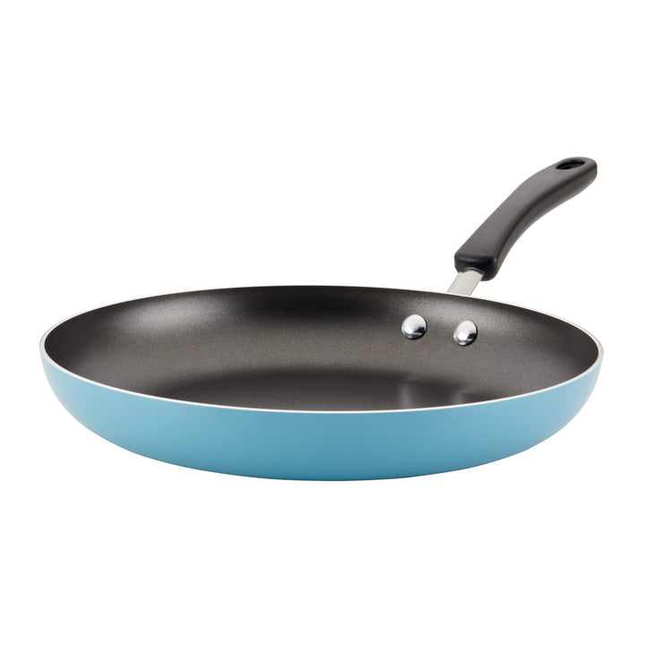 Farberware Cookstart DiamondMax Nonstick Frying Pan/Skillet, Dishwasher Safe, 12 Inch - Aqua