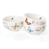 Lenox Butterfly Meadow Kitchen 3-Piece Mini Bowl Set, 1.70 LB, Multi Dinner Mini Bowl, Set of 3