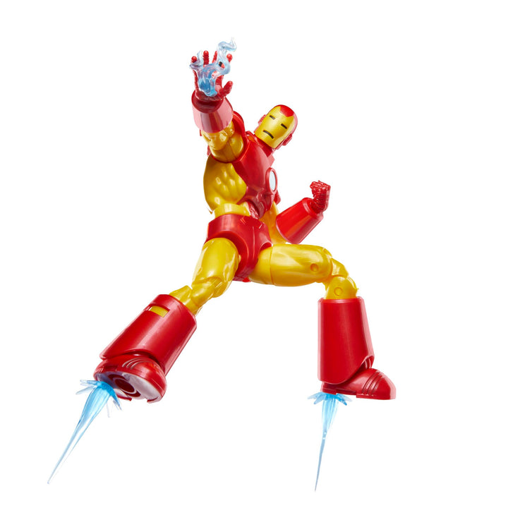 Marvel Legends Series Iron Man (Model 09), Iron Man Comics Collectible 6-Inch Action Figure, Retro-Inspired Blister Card