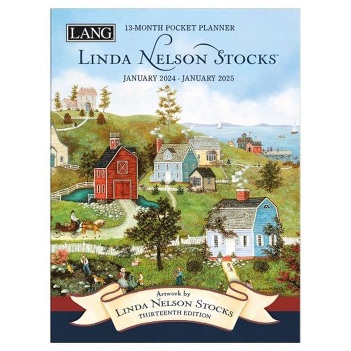 LANG Linda Nelson Stocks 2024 Monthly Pocket Planner (24991003179)