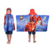 Franco WB The Flash Movie DC Comics Kids Bath/Pool/Beach Soft Cotton Terry Hooded Towel Wrap, 24 in x 50 in