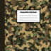 Composition Notebook: Camo Wide Ruled Paper Journal, for Boys, Girls, Kids, Students, Teens, for Back to School, Home and College