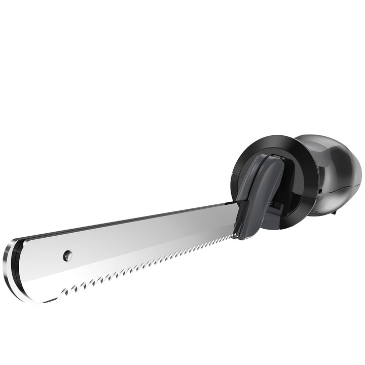 Black+Decker Comfort Grip Electric Knife with 7-Inch Stainles Steel Blades & Safety Lock Button, Ideal for Carving, Slicing & Cutting Meats, Turkey Bread & Craft Foam, Dishwasher Safe