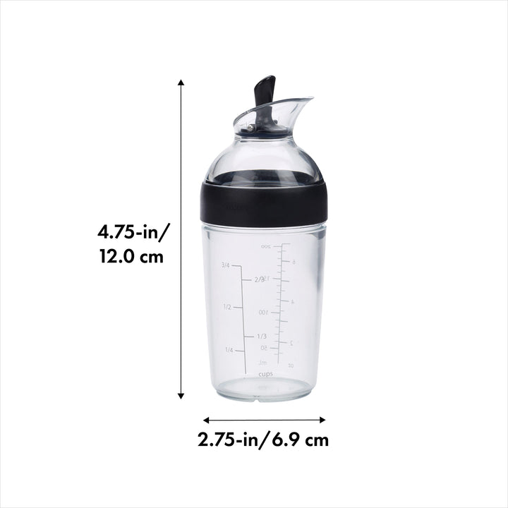 OXO Good Grips Little Salad Dressing Shaker - Black, Small