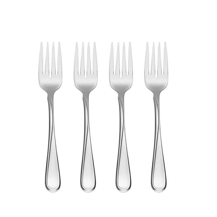 Oneida Flight Everyday Flatware Salad Forks, Set of 4