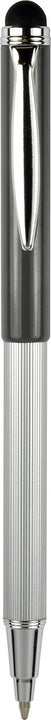 Zebra Pen StylusPen Telescopic Ballpoint Pen, Medium Point, 1.0mm, Black Ink, Grey Barrel, 1-Count 1 Count (Pack of 1)