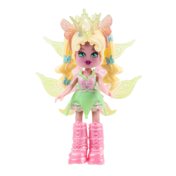 Royale High 3” Nature Fairy Fashion Doll - 1 Figure with 9 Fashion Accessories - Virtual Item Code Included - Series 1 - Ages 5+