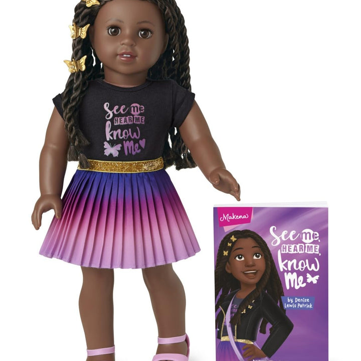 American Girl World by Us Makena Doll & Book