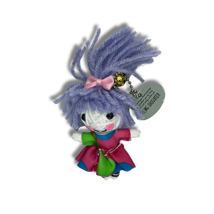 Watchover Voodoo 3-Inch Darling Daughter Keychain - Handcrafted Gift to Bring Good Luck and Positivity Everywhere You Go