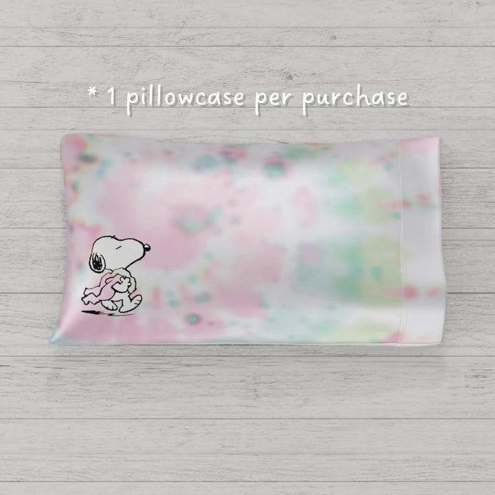 Squishmallows Bedding Silky Satin Standard Beauty Silky Satin King Size Pillowcase Cover 20x36 for Hair and Skin, (Officially Licensed Product) Squishmallows - Sleepy Mallow King (U.S. Standard)