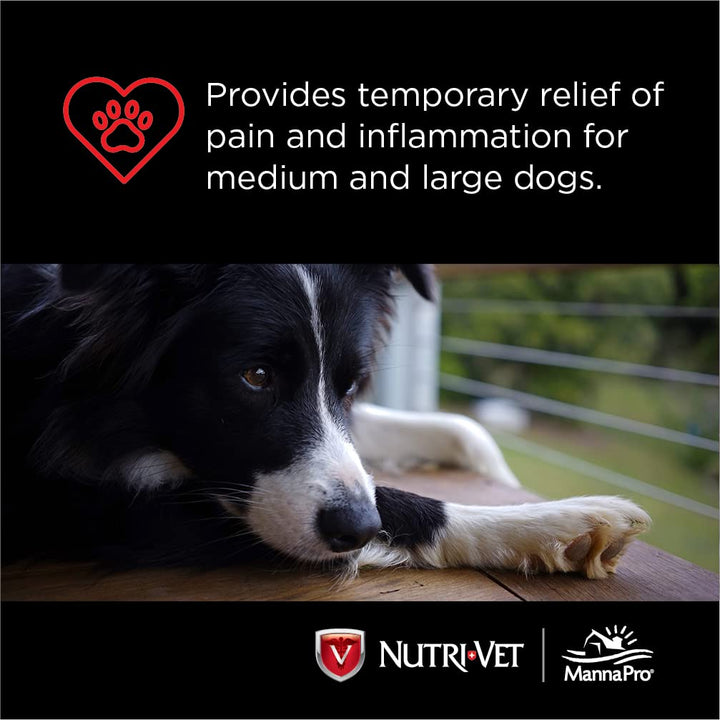 Nutri-Vet Aspirin for Dogs | Medium to Large Dogs | 300mg | 75 count 300mg for Medium & Large Dogs