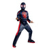 Marvel Integrated Spider-Man Official Youth Deluxe Zentai Costume - Stretch Spandex with Hidden Zippers and Wrist Slits Large