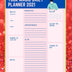 Your magic daily planner 2021: 8.5 ×11 po, 390 pages / + contact names, 2021 calendar planner, set your goals, schedule your appointments and daily ... monthly planner, plan ahead planner 2021