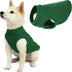 Gooby Stretch Fleece Vest Dog Sweater - Forest Green, Medium - Warm Pullover Fleece Dog Jacket - Winter Dog Clothes for Small Dogs Boy - Dog Sweaters for Small Dogs to Dog Sweaters for Large Dogs Medium Length (11.5")