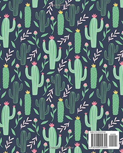 2018-2019 Planner: Weekly and Monthly Student Academic Calendar + Schedule Organizer | Inspirational Quotes And Fancy Cactus Cover | July 2018 - 2019