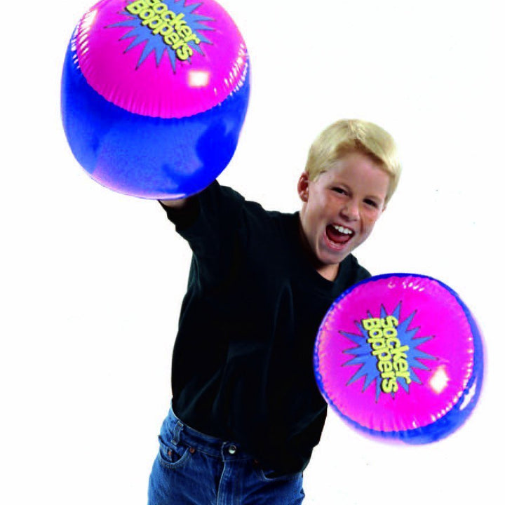 Socker Boppers Inflatable Boxing Pillows - One Pair Boppers