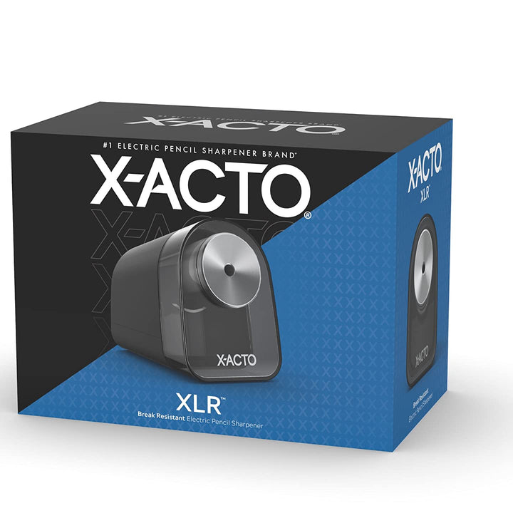 X-ACTO XLR Electric Pencil Sharpener, Black (ELM1818X)