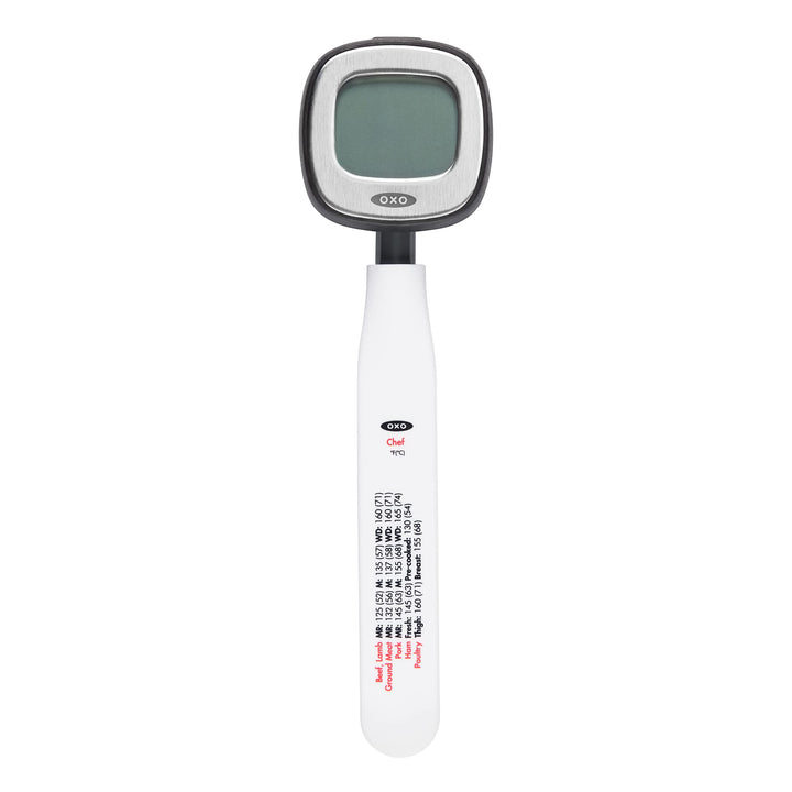 OXO Good Grips Chef's Precision Digital Instant Read Thermometer, Black