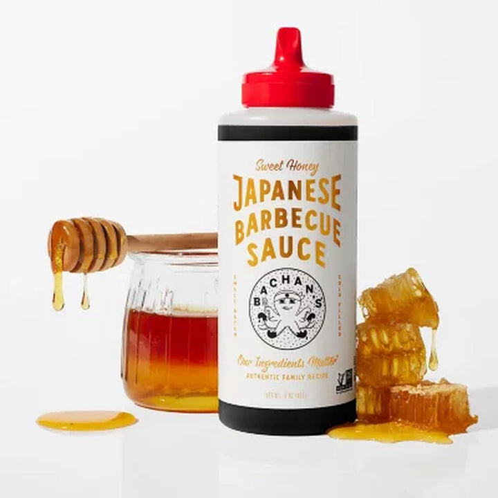 Bachan'S Sweet Honey Japanese BBQ Sauce, 26 Oz.