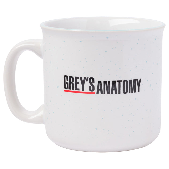 Silver Buffalo Grey's Anatomy You're My Person Ceramic Camper Mug, 20 Ounces