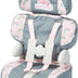 Casdon Grey Car Booster Seat. Dolls Car Booster Seat For Children Aged 3+. Suits Dolls Up To 35cm In Size