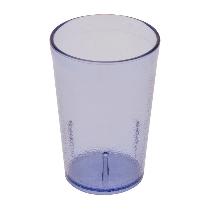 G.E.T. 6608-1-BL-EC Heavy-Duty Plastic Restaurant Tumblers, 8 Ounce, Blue (Set of 4)