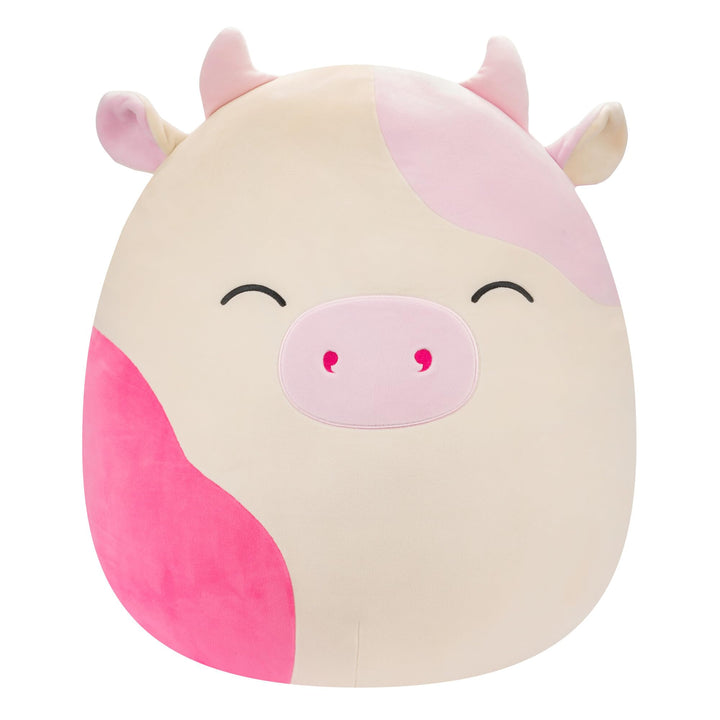 Squishmallows Original 20-Inch Caedyn Cream Cow with Pink Spots - Official Jazwares Jumbo Plush 20 inch