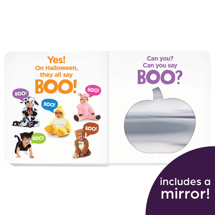 Who Says Boo?: Baby's First Halloween Book (Highlights™ Baby Mirror Board Books)