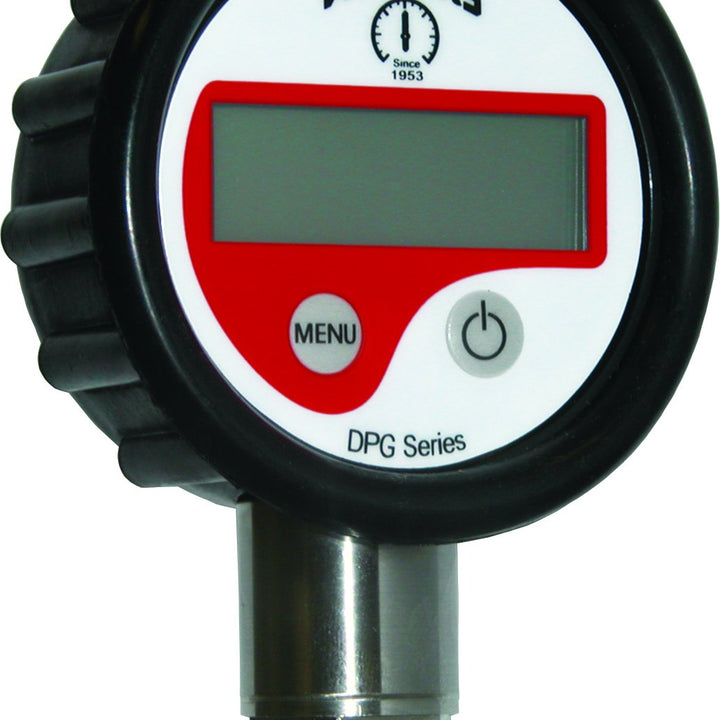 Winters DPG224 DPG Series Digital Pressure Gauge, ABS Case, Rubber Boot, Stainless Steel Socket, 2.5" Dial, 0-10000 psi