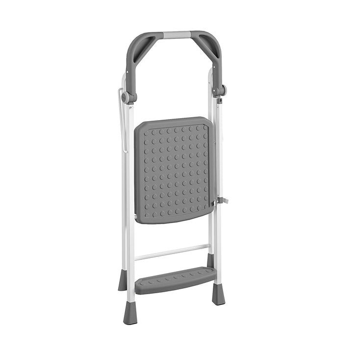 COSCO 2-Step Kitchen Stepper™ Adult Folding Step Stool, Kids Folding "Helper" (Steel/Resin) Green