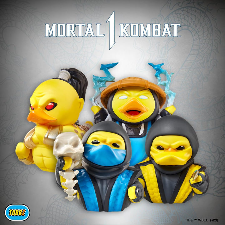 TUBBZ First Edition Sub-Zero Collectible Vinyl Rubber Duck Figure - Official Mortal Kombat Merchandise - Fighting Action TV, Movies, Comic Books & Video Games