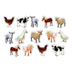 Carson Dellosa Farm Animals: Photographic Shape Stickers