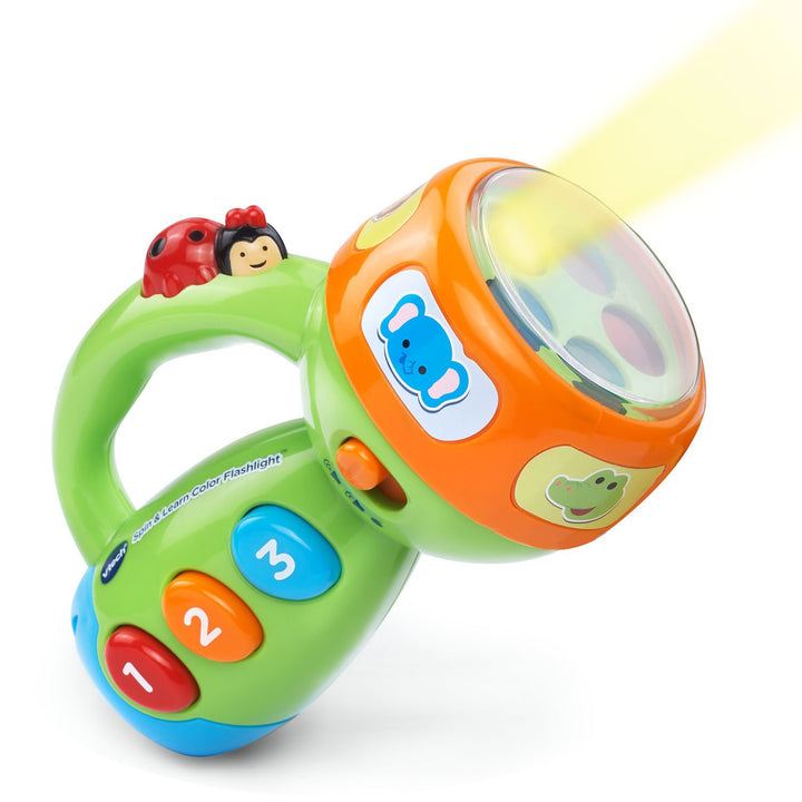 VTech Spin and Learn Color Flashlight Exclusive, Lime Green