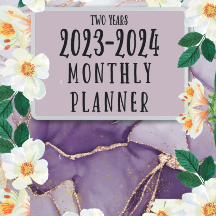 2023-2024 Monthly Planner: Large 2 Year Monthly Planner 2023-2024 with Federal Holidays (24 Months) Calendar Schedule Organizer Jan 2023 - Dec 2024 | ... Planner Monthly To-Do List and Note Pages