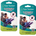 00100-PR Double, Purple, Two Sets Tick Remover Small and Large, 2 Pack