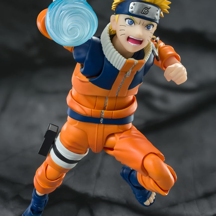 TAMASHII NATIONS - Naruto - Naruto Uzumaki -The No.1 Most Unpredictable Ninja-, Bandai Spirits S.H.Figuarts Action Figure Naruto Uzumaki -the No.1 Most Unpredictable Ninja-