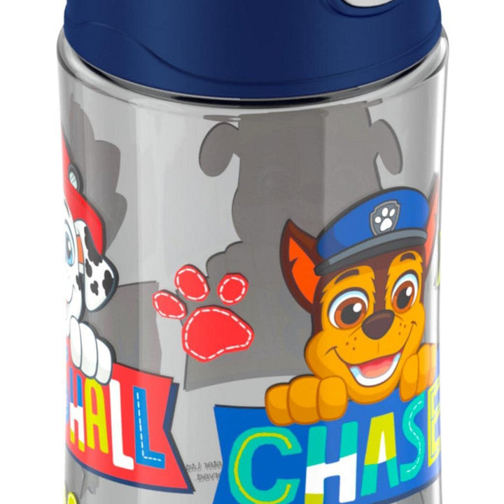 THERMOS FUNTAINER 16 Ounce Plastic Hydration Bottle with Spout, Paw Patrol