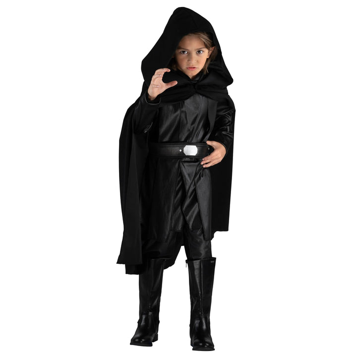 Star Wars Luke Skywalker Official Youth Halloween Costume - Tunic and Pants with Detachable Cloak and Foil Belt Large