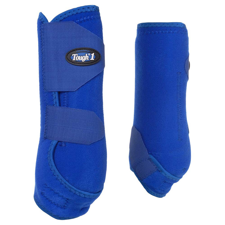 Tough 1 Extreme Vented Sport Boots Set, Royal Blue, Small